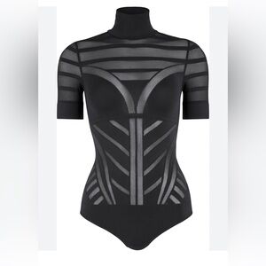 Wolford String Body Logan Bodysuit. Sz small
